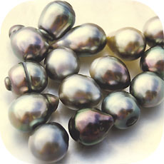 Loose pearls of various qualitys