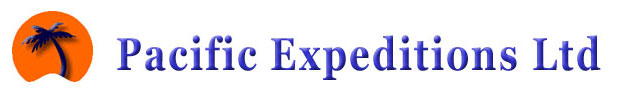 Logo Pacific Expeditions / Rarotonga / South Pacific - click to their website