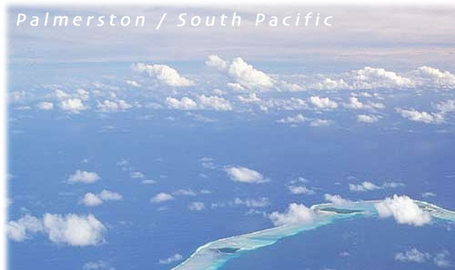 The island of Palmerston / Cook Islands / South Pacific