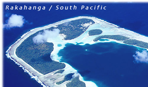 The island of Rakahanga / Cook Islands / South Pacific